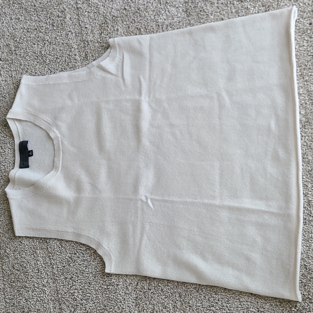 Nili Lotan Muscle Tank Cashmere Knit Top